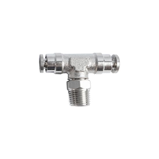 Metal Pu Fitting T-joint 4mm 1/8" M